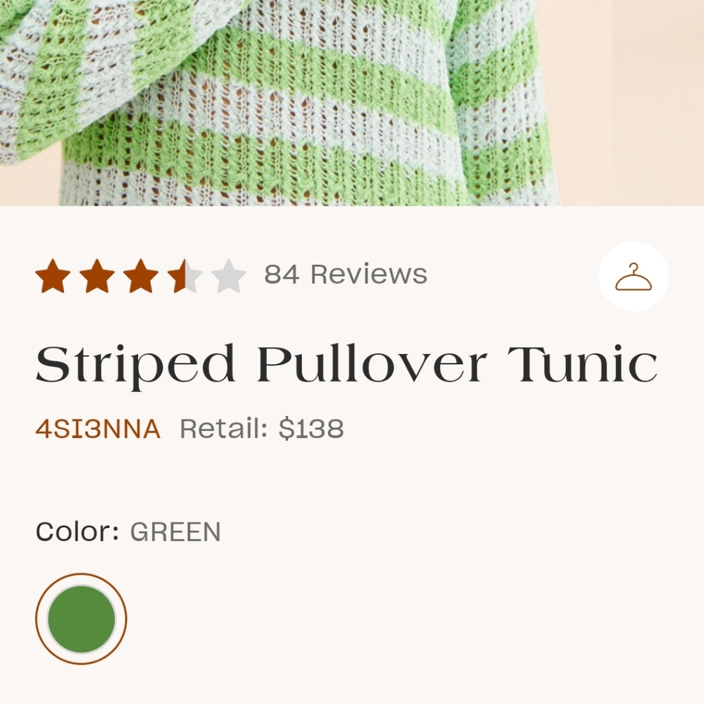 4SI3NNA stripe pull over Tunis/dress - Picture 4 of 14
